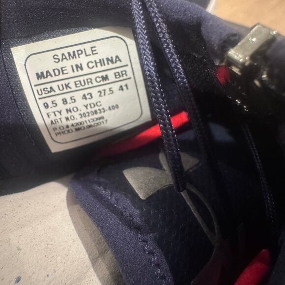 Under Armour Men's Architech Futurist Tom Brady Patriots Sneaker 9.5 NWB Sample - Picture 11 of 13